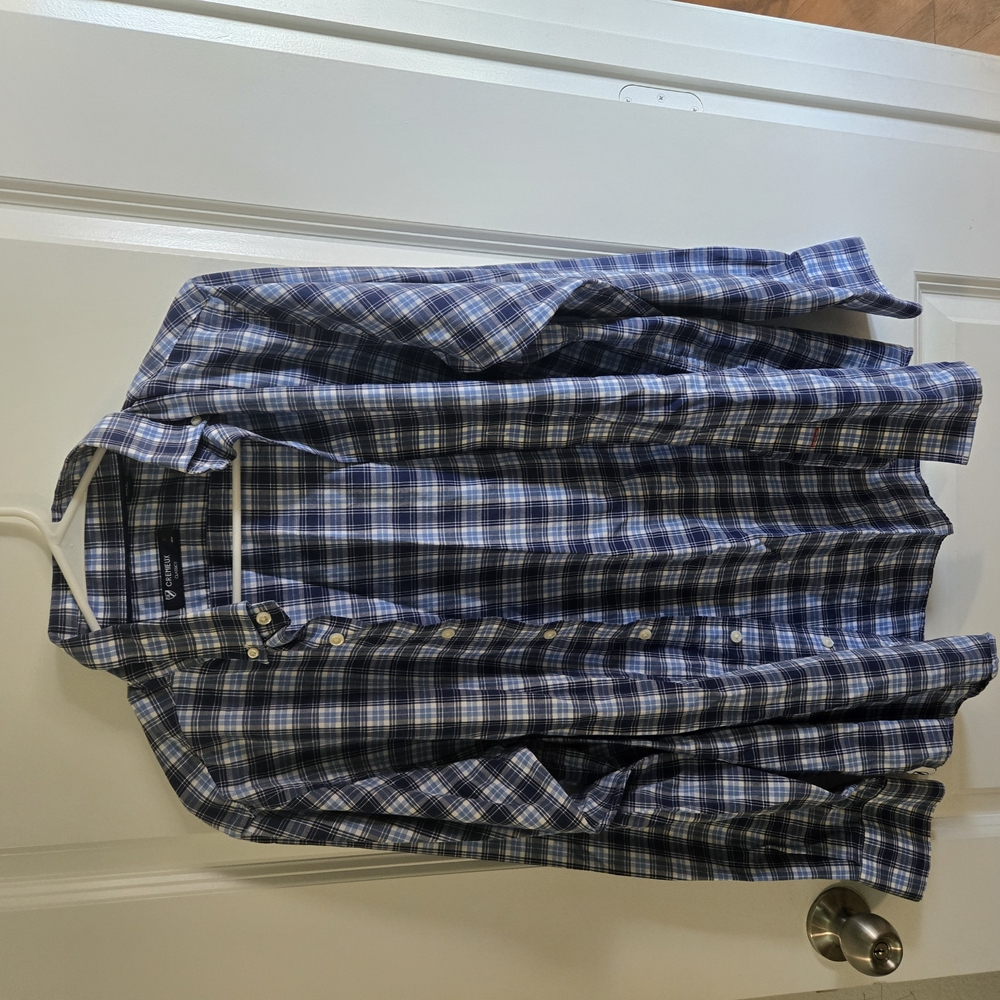 Daniel Cremieux Blue Casual Button Down Shirt